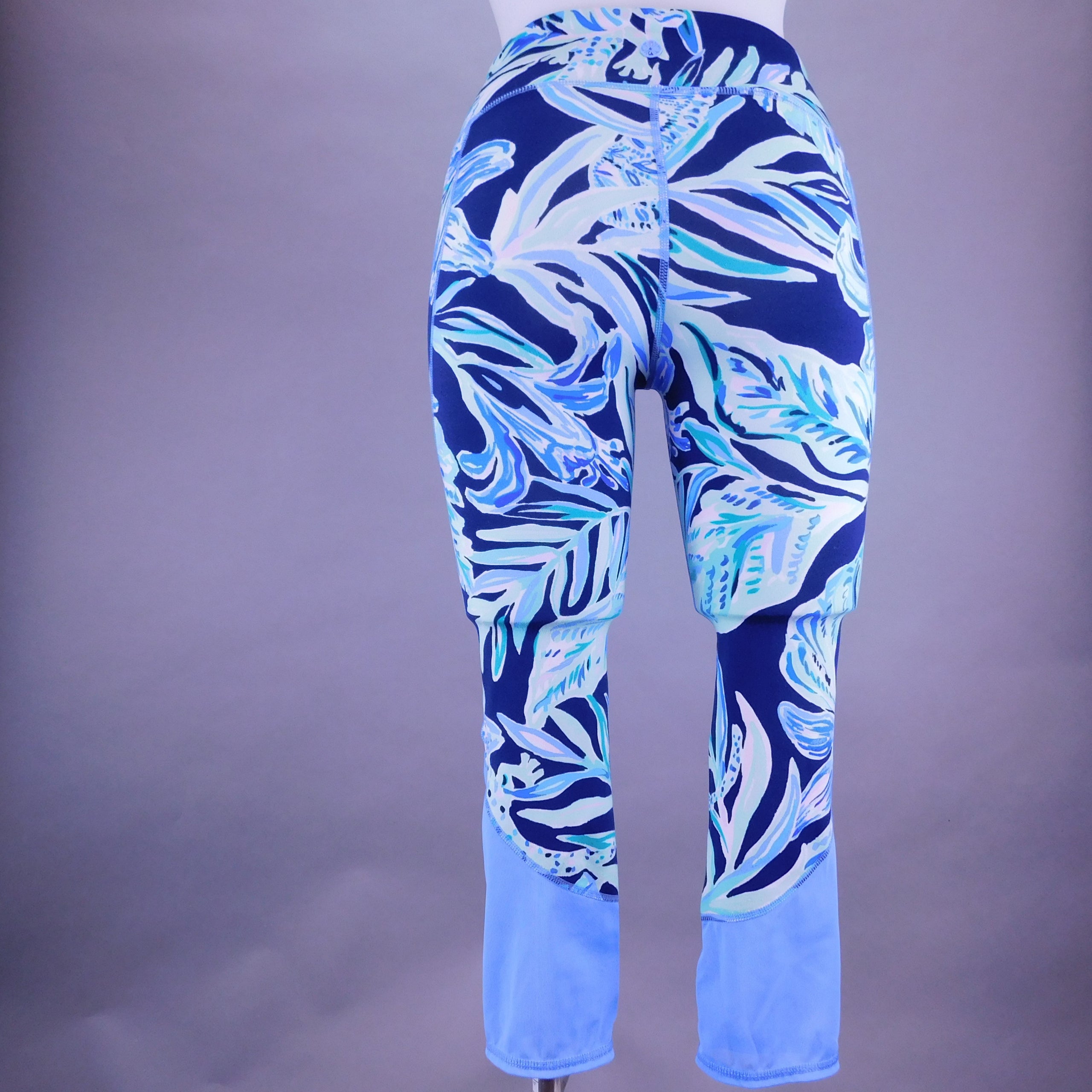 Lilly Pulitzer, Pants & Jumpsuits, Lilly Pulitzer Luxletic Weekender  Space Dye Bluegreen Leggings Xs